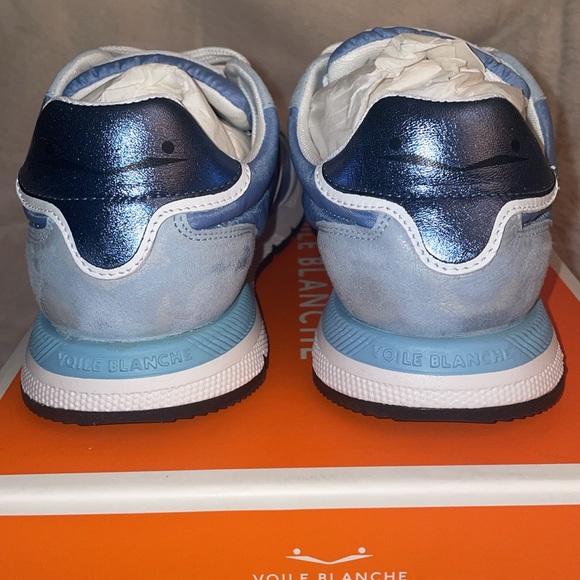 NWT VOILE BLANCHE Storm Sneaker in Blue - Picture 9 of 15